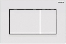 115.883.11.1 Клавиша смыва Sigma 30, двойной смыв,к 111.300/350/361/362/380/390/796 белый/белый матовый